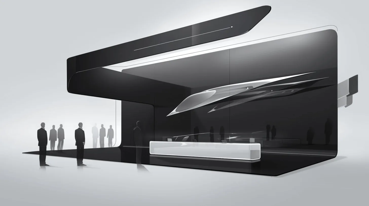 Exhibition sketches gallery image 15